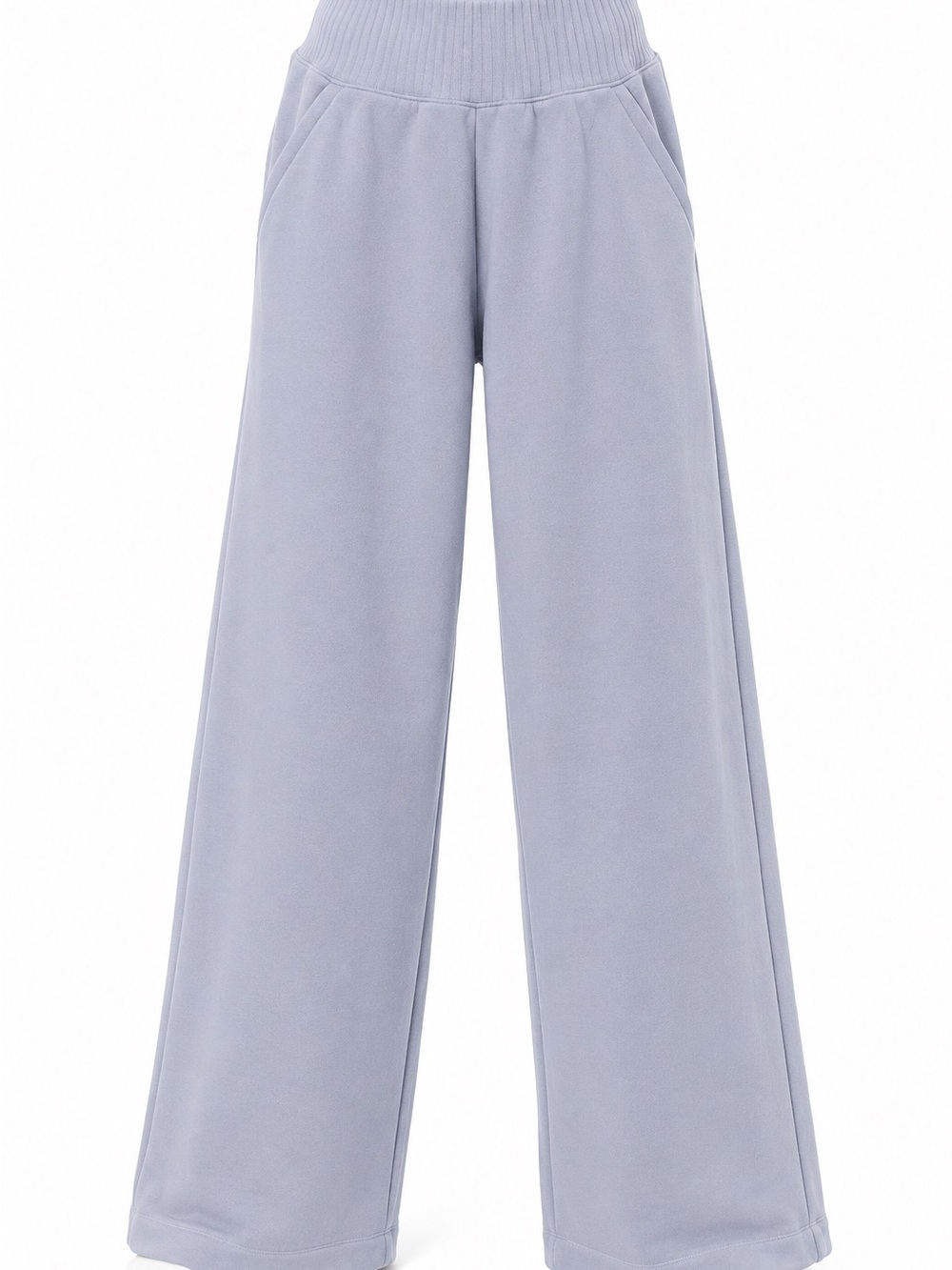 ALO Yoga Women's Wide-Leg Pull-On Pants in Light Lavender